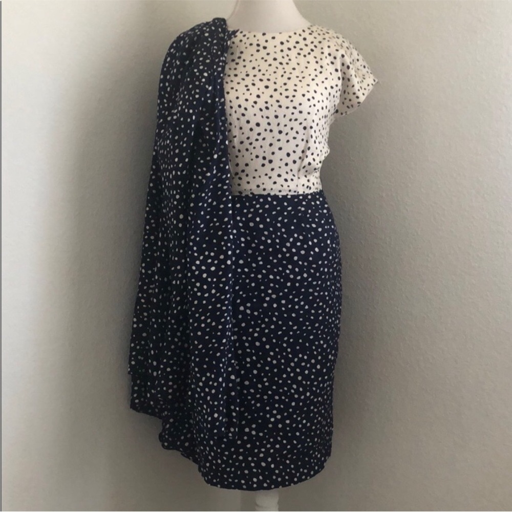A.J. Bari 100% Silk Dress With Coat Two Piece